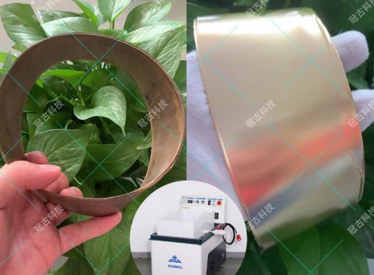 大型磁力拋光機(jī)去除擋圈加工殘留